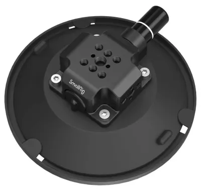 Produktbild von SmallRig 4114, Saugnapfhalterung, Schwarz, Acrylnitril-Butadien-Styrol (ABS), Aluminium, Nitrile Butadiene Rubber (NBR), Edelstahl, 1/4-20, 3/8-16"