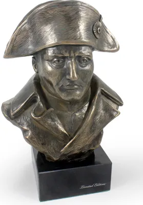 Immagine prodotto di Napoleone Bonaparte - Scultura in marmo, statuetta di personaggio famoso, decorazione per uffici, scuole e hotel del marchio Art-Dog