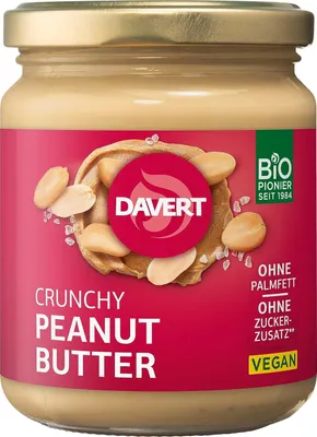 Produktbild von Davert Crunchy Peanutbutter (250g)