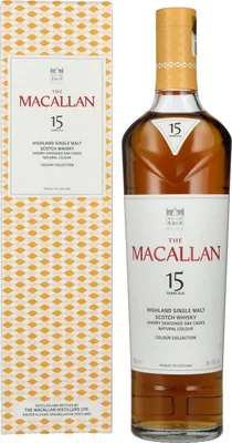 Produktbild von The Macallan 15 Years Old Colour Collection Highland Single Malt Scotch Whisky 43% Vol. 0,7l in Geschenkbox