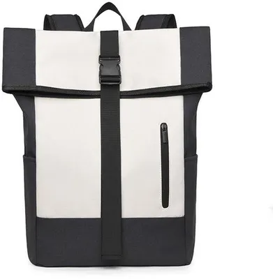 Zdjęcie produktu dla Torba na laptopa – wodoodporna – pojemna – 29 × 14 × 44 cm – szara