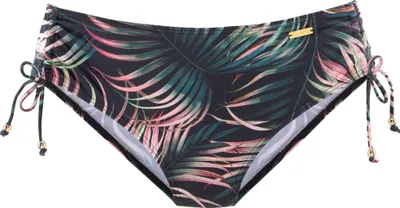 Produktbild von LASCANA Bikini-Hose Reese schwarz-bedruckt Größe 34