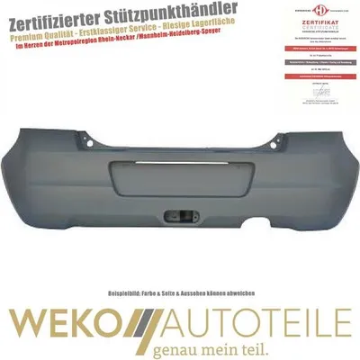 Produktbild von Stoßstange hinten DIEDERICHS 6414155 für SUZUKI