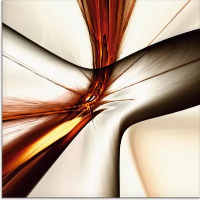 Produktbild von ARTland Glasbild Abstrakt modern Größe: 40x40 cm