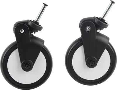 Image de Poussette bébé roues en caoutchouc Accessoires Yoya Vovo Wheel Kids Carriage avec outils (1 paire avant)