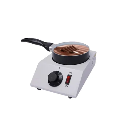 Image de Fondeur de chocolat antiadhésif, température réglable,  CE, BLANC
