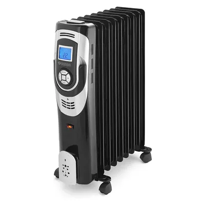 Produktbild von Olimpia Splendid Caldorad 9 Digital, Öl-Heizlüfter, Öl, 24 h, Drinnen, Flur, Schwarz, Weiß