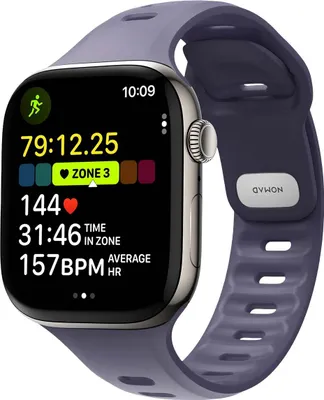 Image de Bracelet de sport rythmique Nomad Apple Watch 45/46mm violet