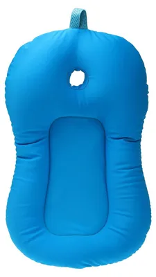 Produktbild von Omgoods – Faltbare Baby-Badeunterlage für Neugeborene, blau