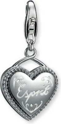 Produktbild von Esprit Anhänger Charms Silber Lebkuchenherz ESZZ90414A000
