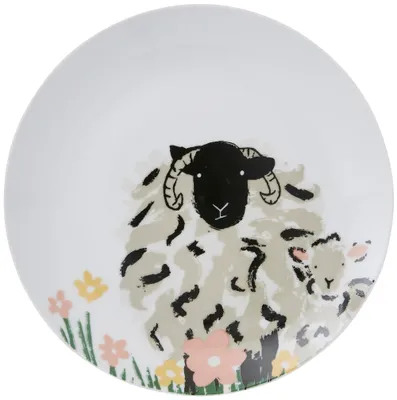 Obrázek produktu pro Porcelánový dezertní talíř Woolly Sheep