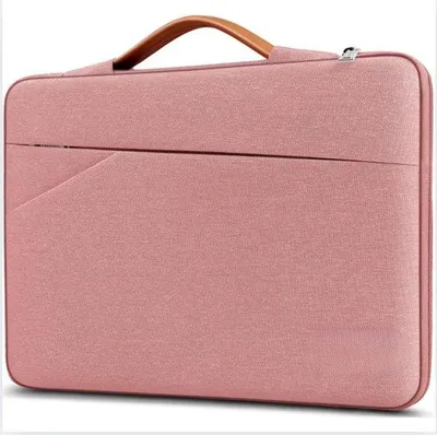 Produktbild von 16 Zoll Notebook Tasche rosa schokfest wasserdicht