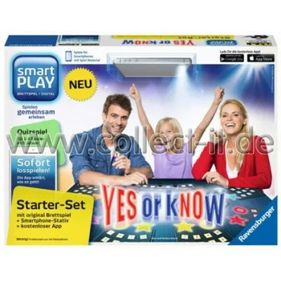 Zdjęcie produktu dla Ravensburger Yes or Know, Gra planszowa, Ciekawostki, 8 lat(a), Gra rodzinna
