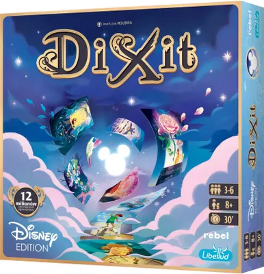 Obrázok produktu pre Dixit Disney - Kreatívna hra s ilustráciami Disneyho postavičiek. Navštívte rozprávkový svet plný zábavy a fantázie. Vhodné pre deti i dospelých!