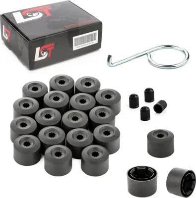 Produktbild von 20x Radschraubenkappen diebstahlhemmend 17mm für SAAB VOLVO OPEL VAUXHALL