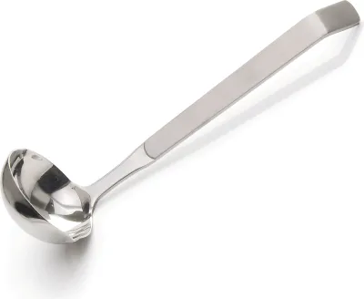 Immagine prodotto di Cucchiaio per salse da 6,0 cm con beccuccio su entrambi i lati