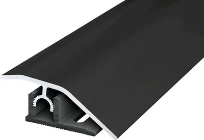 Produktbild von SKANDOR Anpassungsprofil Aluminium Schwarz eloxiert 10x44x1000 mm
