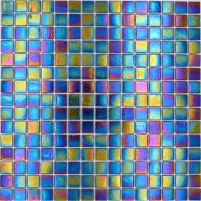 Produktbild von Glas Glasmosaik iridiumWand Fliesenspiegel Küche  Bad_f | 10 Mosaikmatten