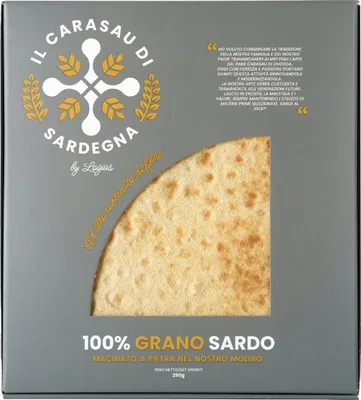Produktbild von Pane Carasau, Il Carasau di Sardegna, traditionelles Brot aus Sardinien, 250g, Logias