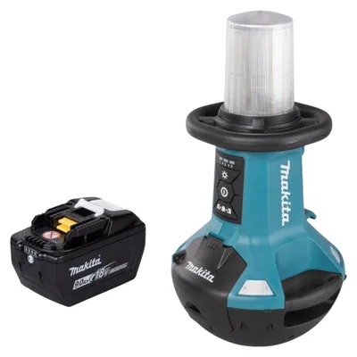 Image de Makita DML 810 Z Lampe LED à batterie 18 / 36 V (2 x 18 V) 5500 lm IP54 + 1x batterie 9,0 Ah - sans chargeur
