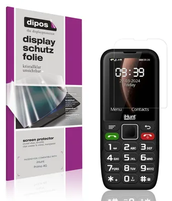 Immagine prodotto di 4x Pellicola Protettiva per iHunt Primo 4G Protezione Schermo Claro Display dipos