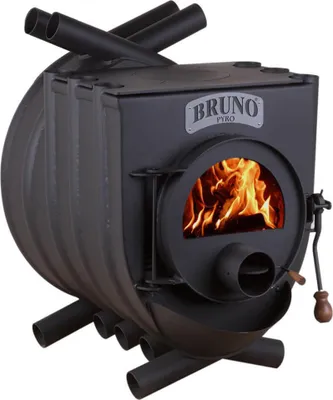 Produktbild von Bruno® Werkstattofen Pyro III mit Herdplatte schwarz 19 kW Stahl A