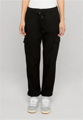 Obrázek produktu pro Urban Classics Dámské cargo kalhoty Staake černá 3XL
