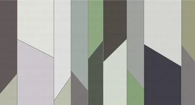 Produktbild von Tadessi Fototapete | Abstrakt | 5.00 m x 2.70 m | Grün | Grau | Wandbild | Digitaldruck