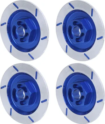 Obrázek produktu pro Hliníková slitina Simulovaný brzdový kotouč Příslušenství díly Fit pro HSP 94123 1:10 RC CarDark Blue