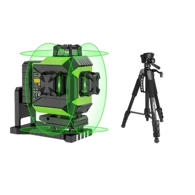 Image de Niveau laser à 16 lignes, autonivelant, batterie 3,7V/6600mAh, SET2. Trépied