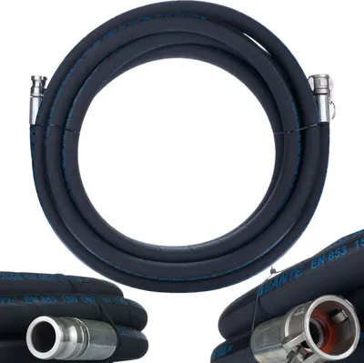 Immagine prodotto di Robusto tubo flessibile per intonaco DN25 10M per macchine intonacatrici - 40 bar