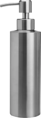 Produktbild von Seifenspender Edelstahl 550 ml – Nachfüllbare Gelflasche mit Pumpkopf für Handseife, Duschgel oder Spülmittel | Spenderflasche Bad & Küche