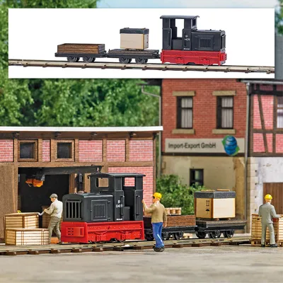 Produktbild von Busch Feldbahn-Set Gütertransport 12016