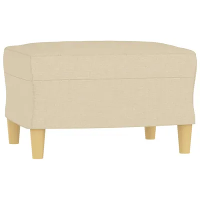 Obrázok produktu pre vidaXL Podnožka na nohy Cream 60x50x41 cm Látka