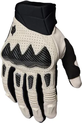 Produktbild von FOX Bomber perforierte Motocross Handschuhe, beige/schwarz, 2XL