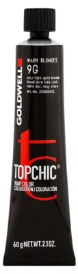 Produktbild von Goldwell Topchic The Blondes, Blond, 9G, Very Light Gold Blonde, Unisex, 60 ml, Alle Haare