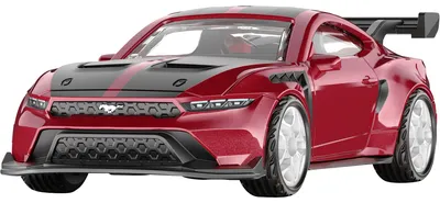 Imagen del producto de Ford Mustang GTD rojo