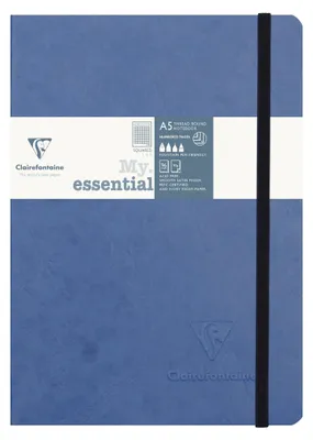 Produktbild von Clairefontaine Notizbuch AgeBag MyEss A5 96Bl kar bl