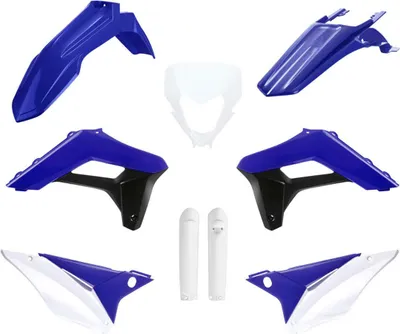 Produktbild von POLISPORT 9 Verkleidungskit blau/weiß/schwarz für Sherco