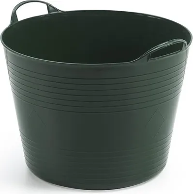 Produktbild von Flexibler Gartenkorb mit 40 Liter Volumen und Füllstandsanzeige - Farbe: Grün