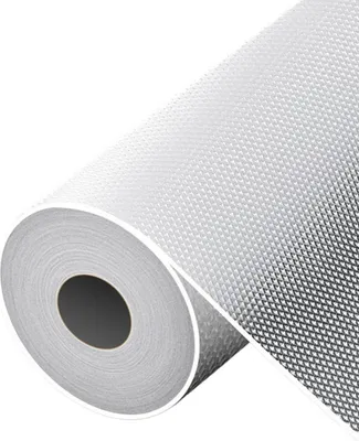 Zdjęcie produktu dla INF Biała mata do szuflad EVA ze wzorem diamentów – 0,45 m x 5 m