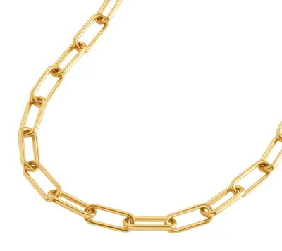 Produktbild von Boccia 08059-02 Damenkette Titan goldplattiert