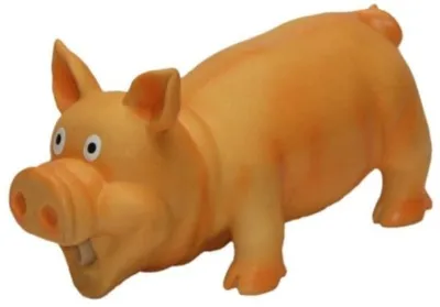 Obrázok produktu pre Latexová hračka Prasiatko 21cm hnedá