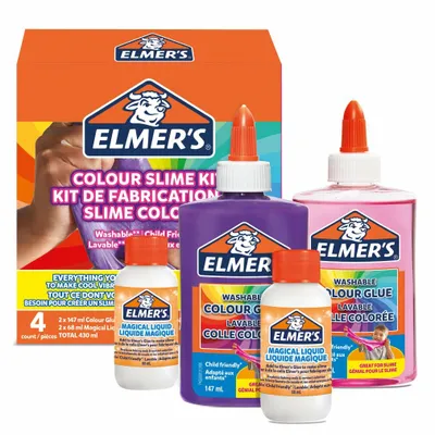 Immagine prodotto di Elmers Buntes DIY-Slime Kit opaque (undurchsichtig)