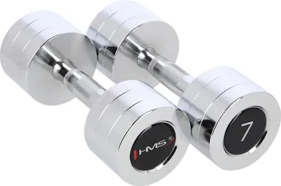 Zdjęcie produktu dla HMS CHD07 7 kg Silver Hantla do jednej ręki