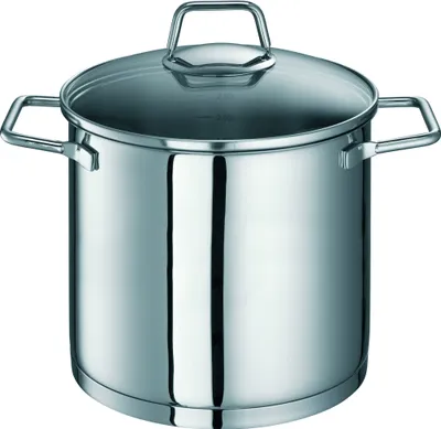 Produktbild von Schulte-Ufer Suppentopf Wega, Kochtopf, Universaltopf, Edelstahl, 20 cm, 5 L, 64066-20