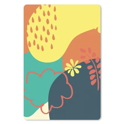 Produktbild von MuchoWow® Mauspad Mousepad Sommer - Laub - Flecken 40x60 cm - Mousepads - Maus Mat - Pad - Mausunterlage - Schreibtisch Accesoire