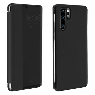 Immagine prodotto di Avizar, custodia a libro con finestra trasparente per Huawei P30 Pro, colore nero