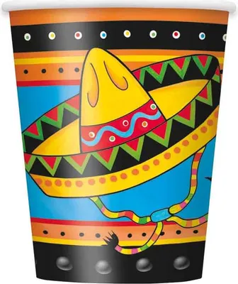 Produktbild von Unique Party 45306, 270 ml, Papier, Mehrfarbig, 8 Stück(e)
