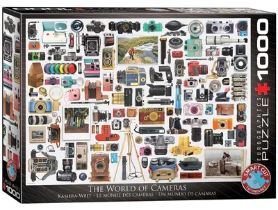 Obrázok produktu pre Puzzle 1000 elementów Świat Aparatów fotograficznych